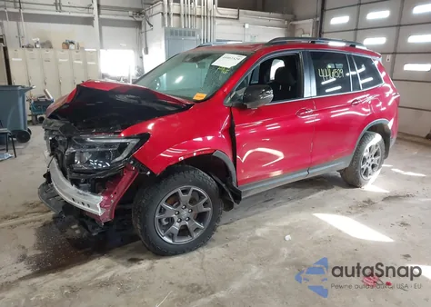 2024 Honda Passport Awd Trailsport из США, поврежденный, VIN 5FNYF8H62RB008365